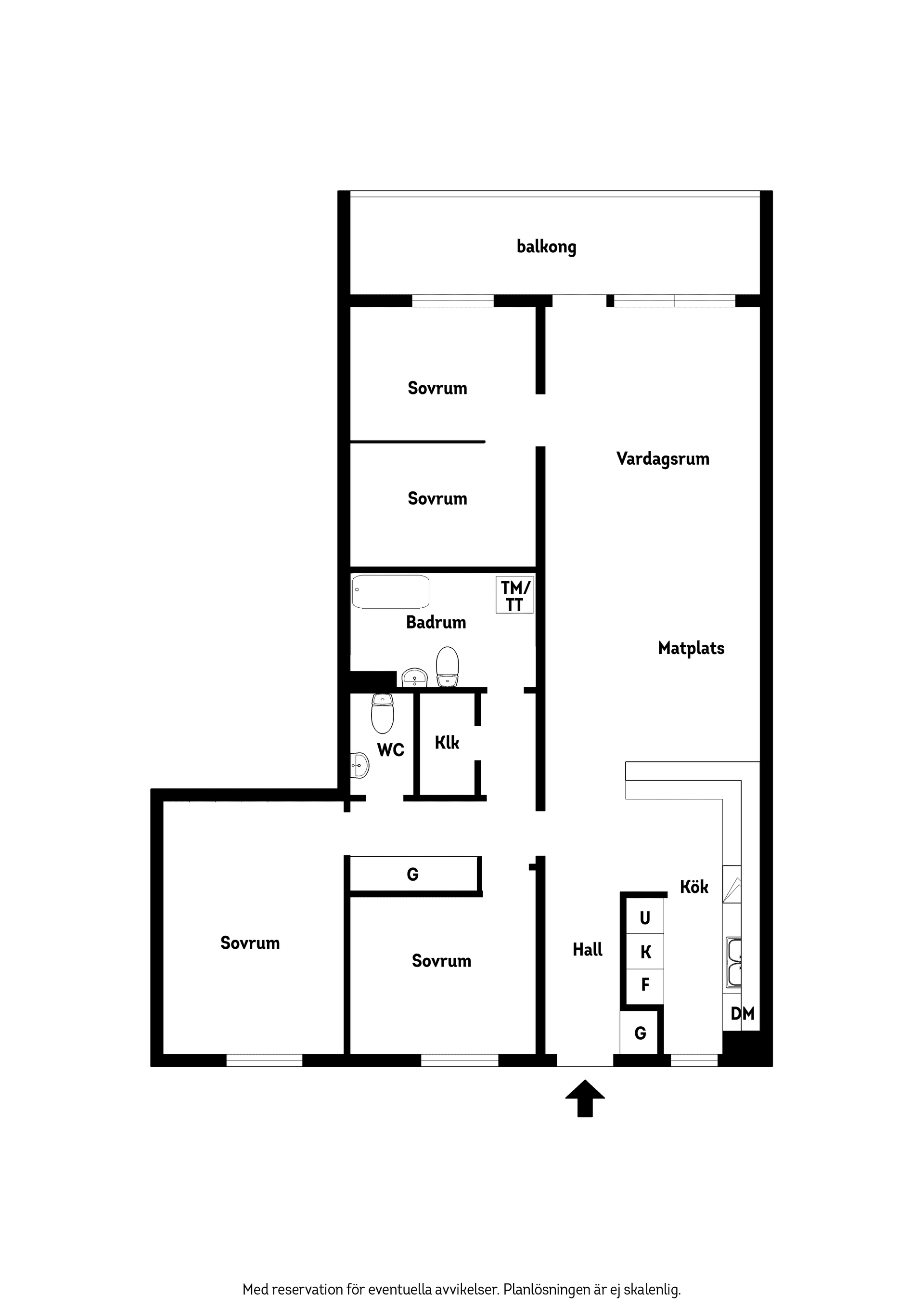 Bostadsrätt, Lomvägen 607, Kärrdal, Sollentuna