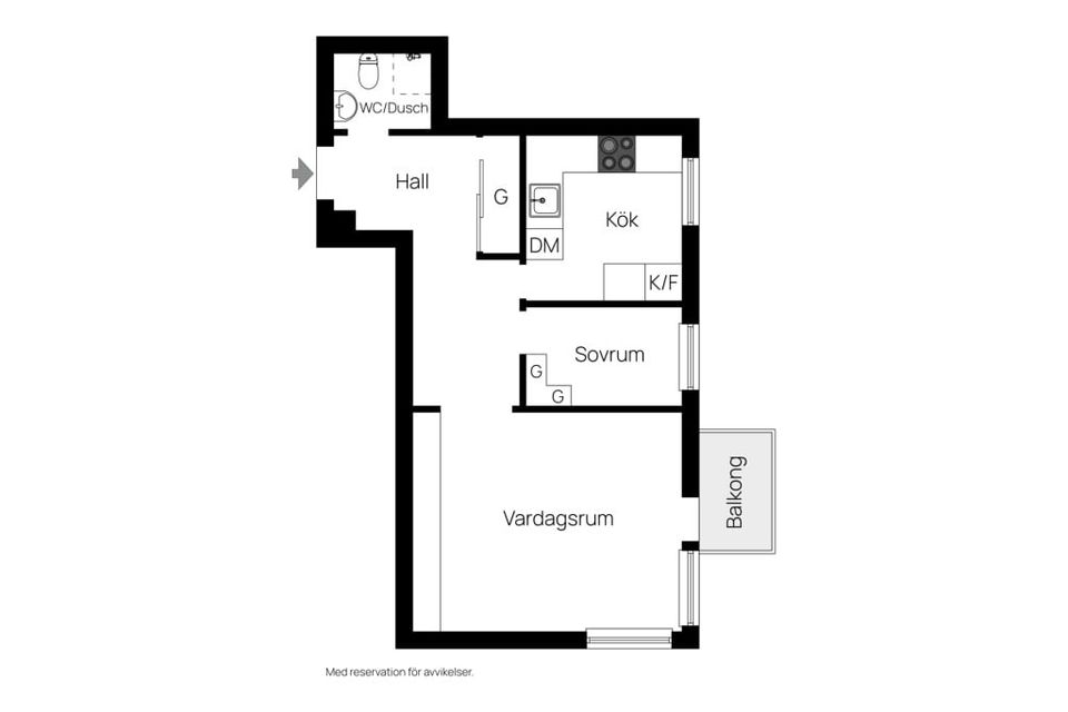 Bostadsrätt, Trozelligatan 30, Söder, Norrköping