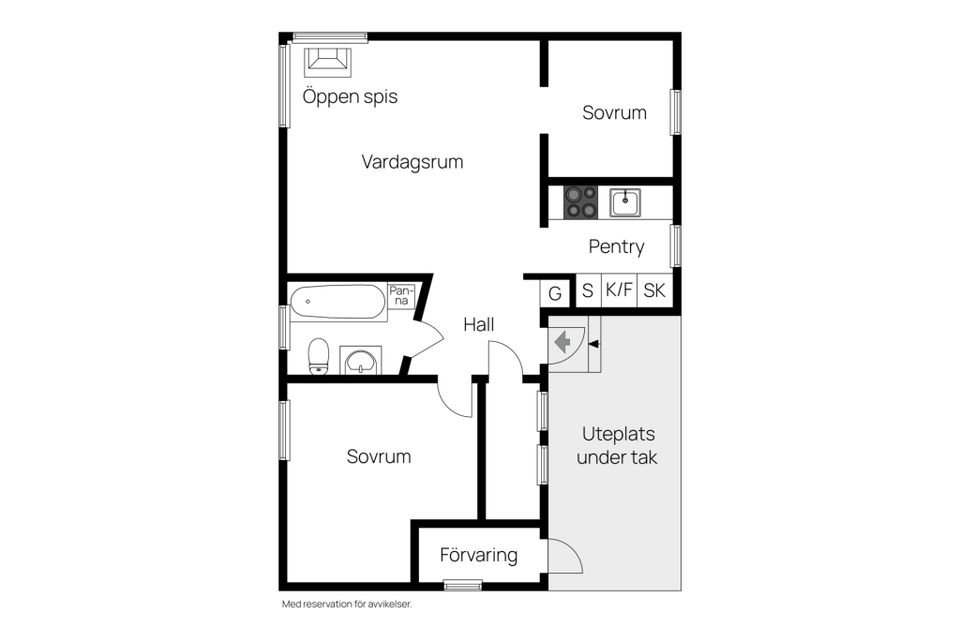 Villa, Kungsstensvägen 68, Skriketorp, Norrköping