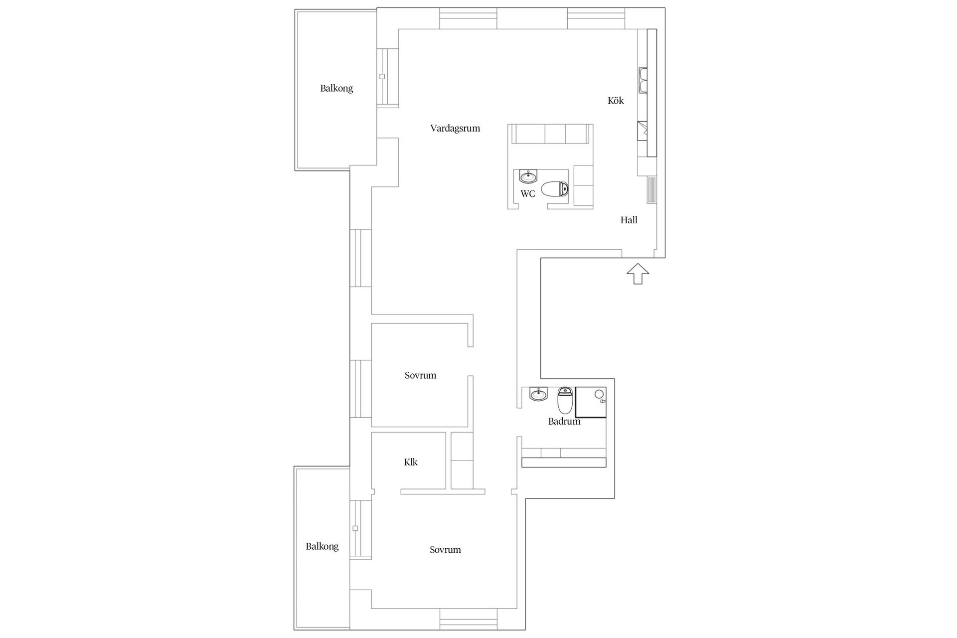 Bostadsrätt, Bratteråsbacken 22, Eriksberg, Göteborg