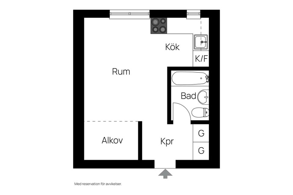 Bostadsrätt, Murargatan 14C, Salabacke, Uppsala