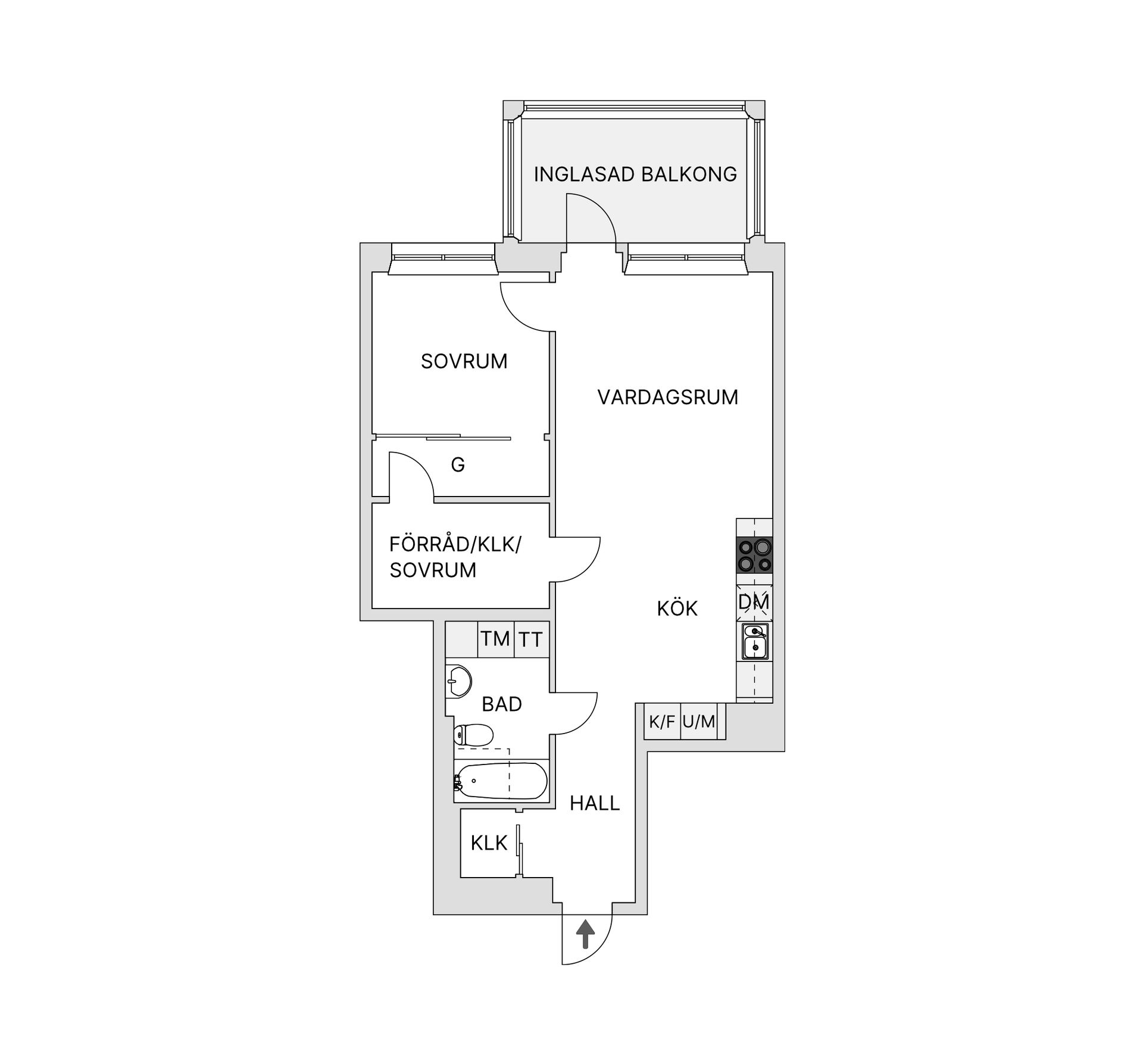 Bostadsrätt, Stadsparken 6, 11 tr, Tyresö Centrum, Tyresö