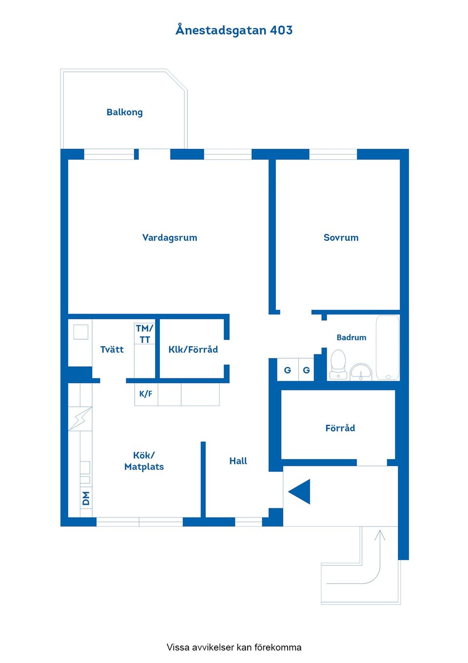 Bostadsrätt, Ånestadsgatan 423, Ånestad, Norrköping