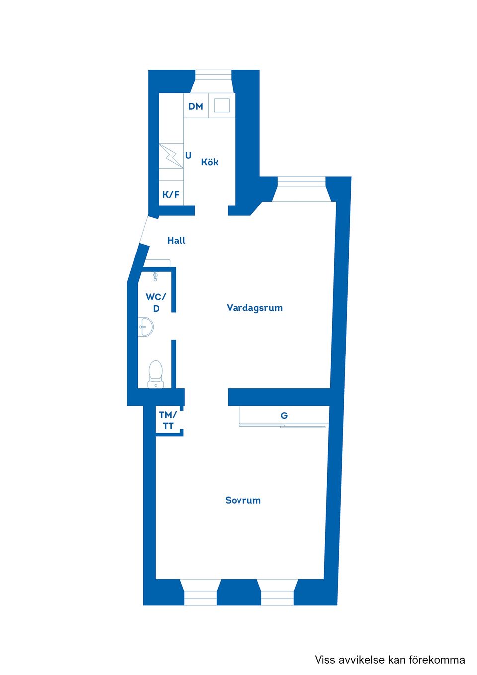 Bostadsrätt, Västra Prinsgatan 12A, Trossö, Karlskrona
