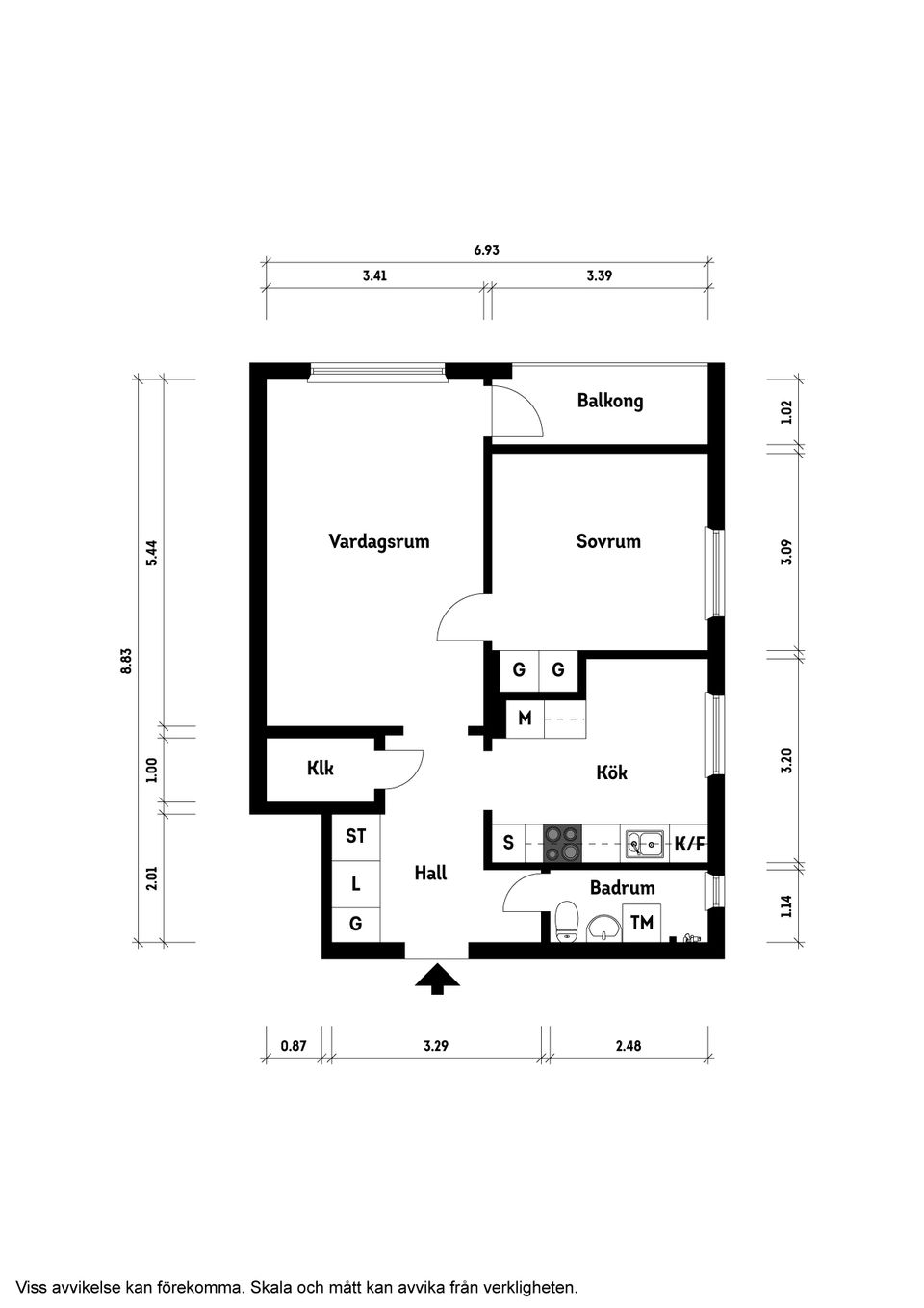 Bostadsrätt, Bildradiogatan 6, Järnbrott, Göteborg