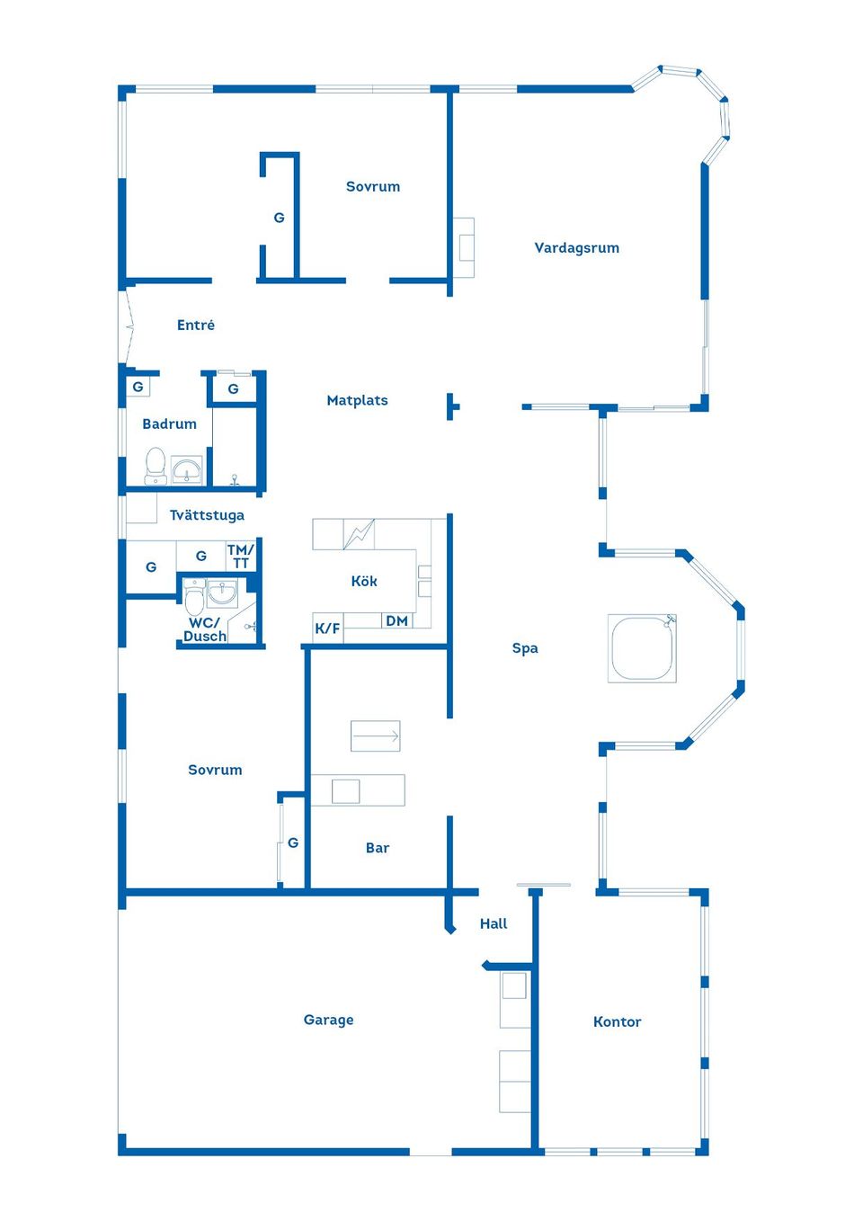 Villa, Vallgatan 1, Bjärnum, Hässleholm
