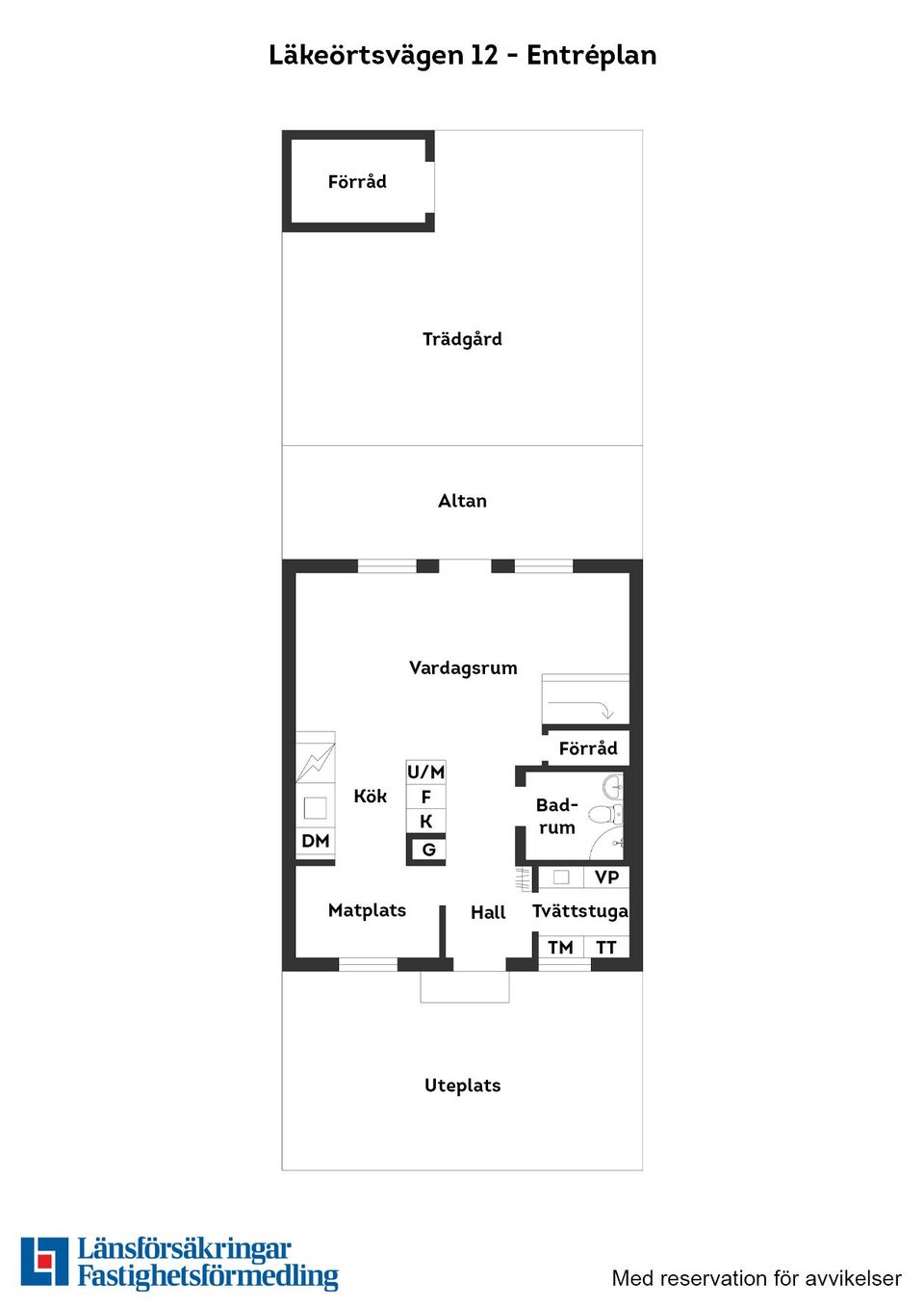 Bostadsrätt, Radhus, Läkeörtsvägen 12, Flahult, Jönköping