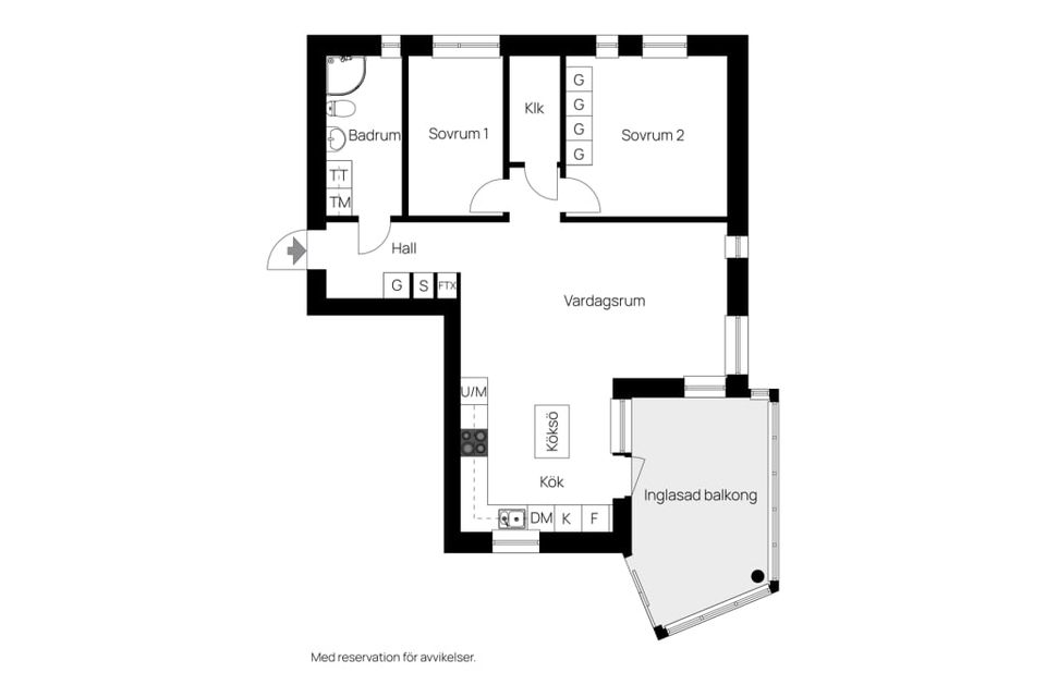 Bostadsrätt, Brunnsäpplets Väg 2, Göingegården, Varberg