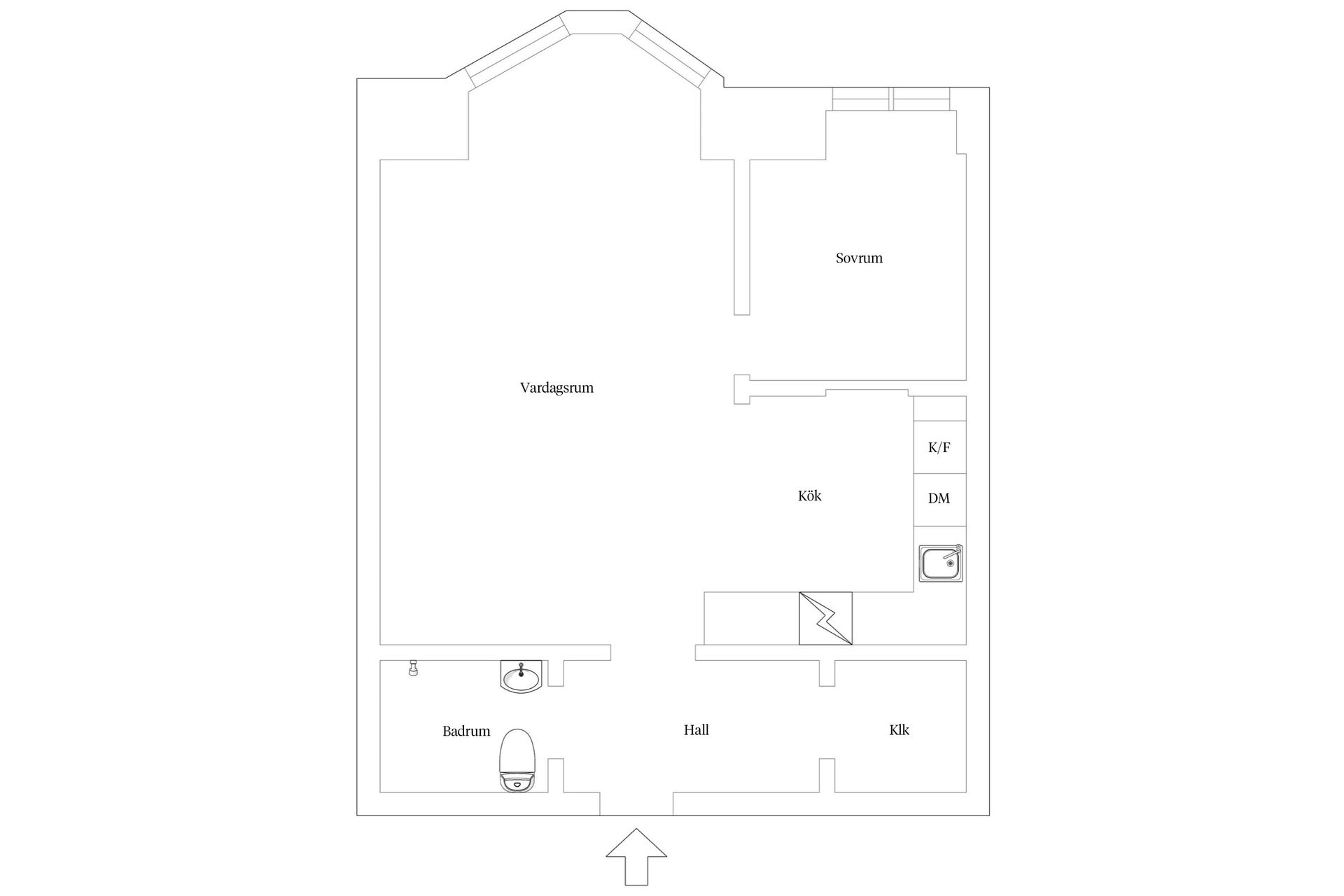 Bostadsrätt, Anders Reimers väg 11, Reimersholme, Stockholm