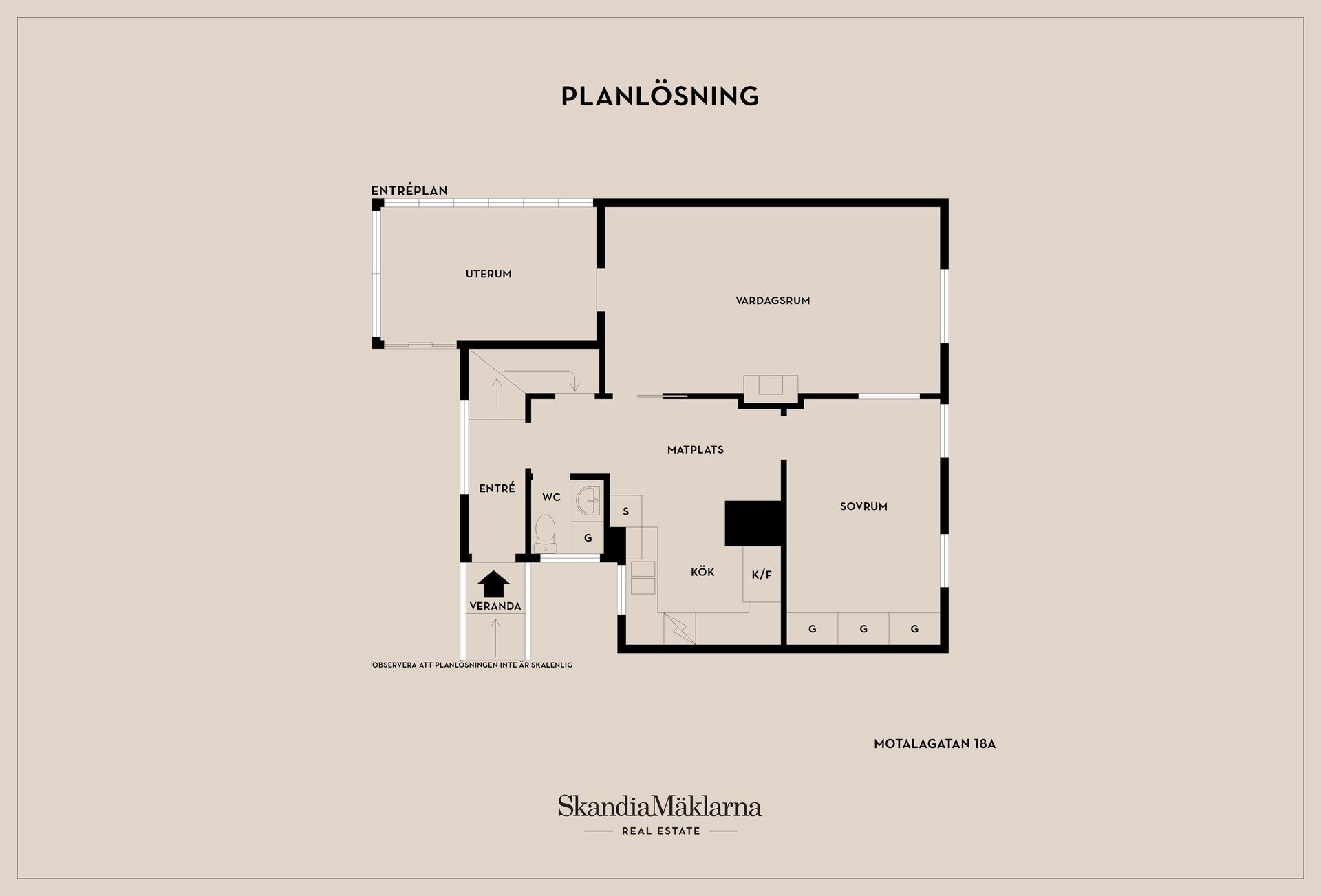 Villa, Motalagatan 18A, Mjölby