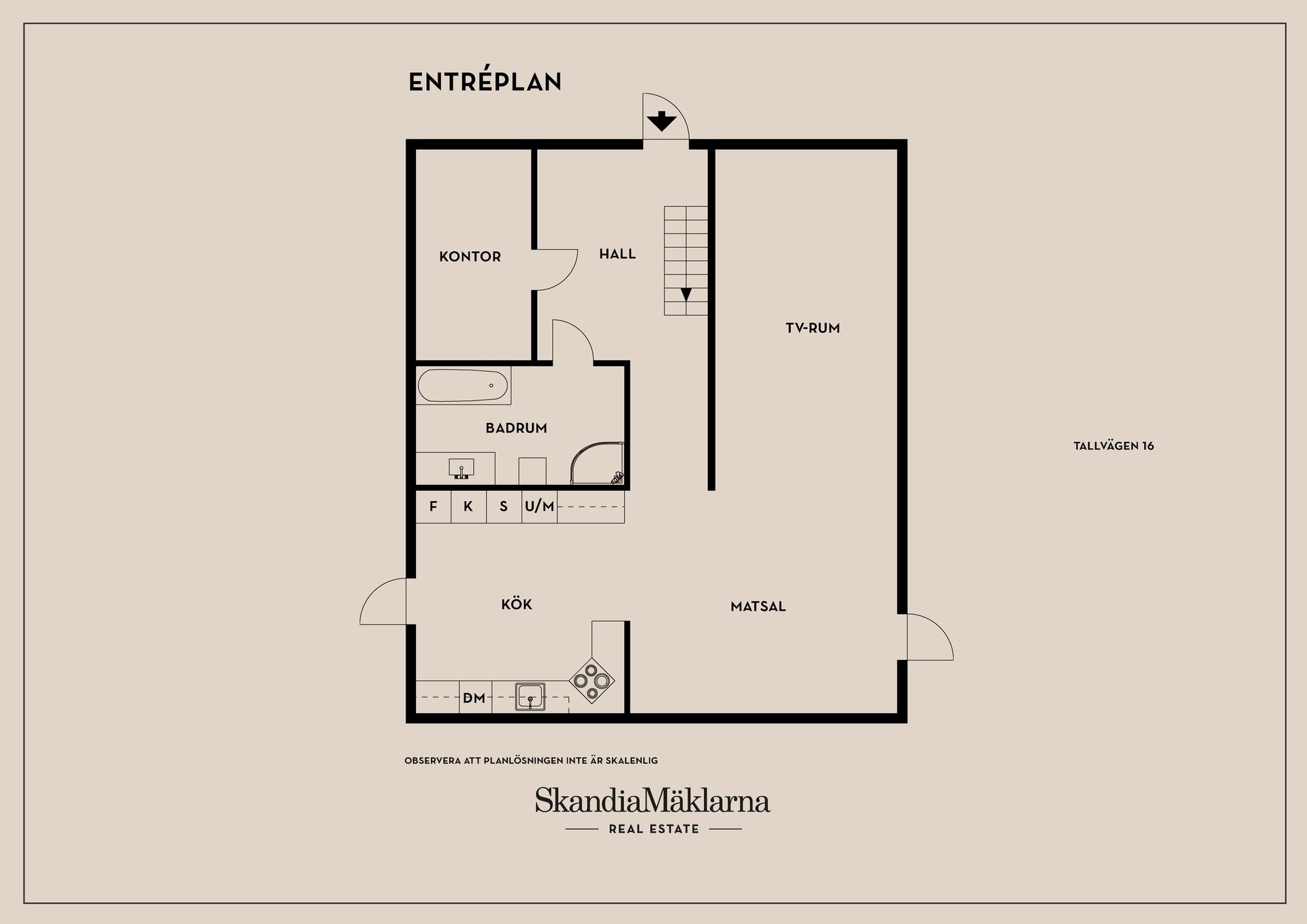Villa, Tallvägen 16, Sandared, Borås