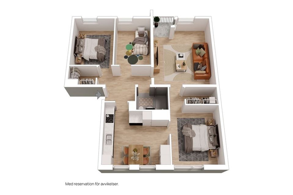 Bostadsrätt, Norra Sjöbogatan 39, Sjöbo, Borås