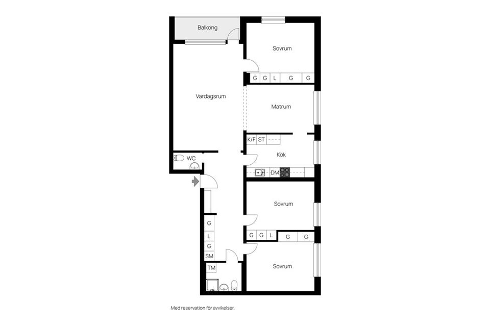 Bostadsrätt, Kapplandsgatan 52, 1tr, Högsbo, Göteborg