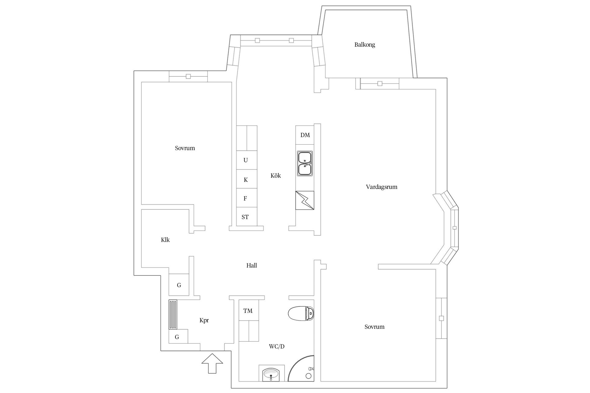 Bostadsrätt, Gästgivargränd 7, Täby Centrum, Täby