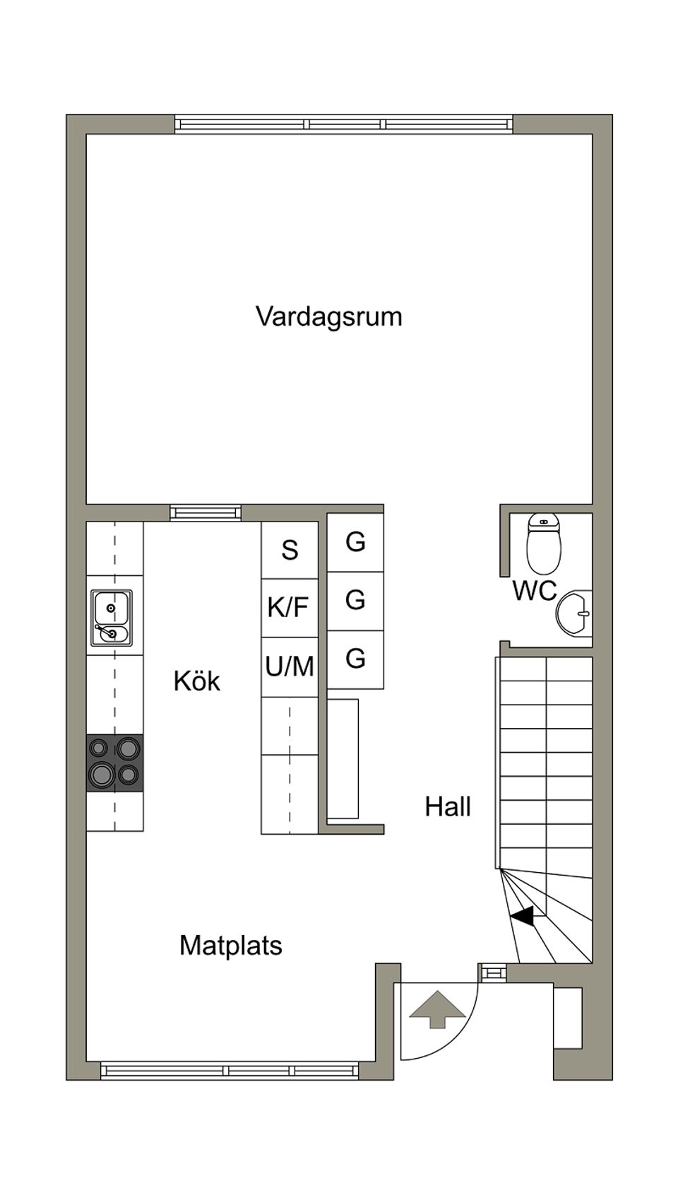 Bostadsrätt, Vargtorpsvägen 3F, Hitorp, Nora