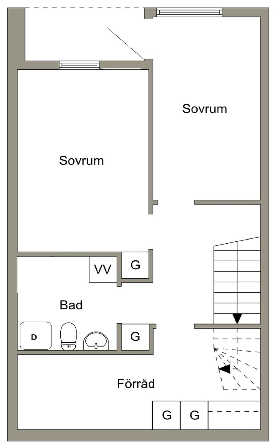 Bostadsrätt, Vargtorpsvägen 3F, Hitorp, Nora