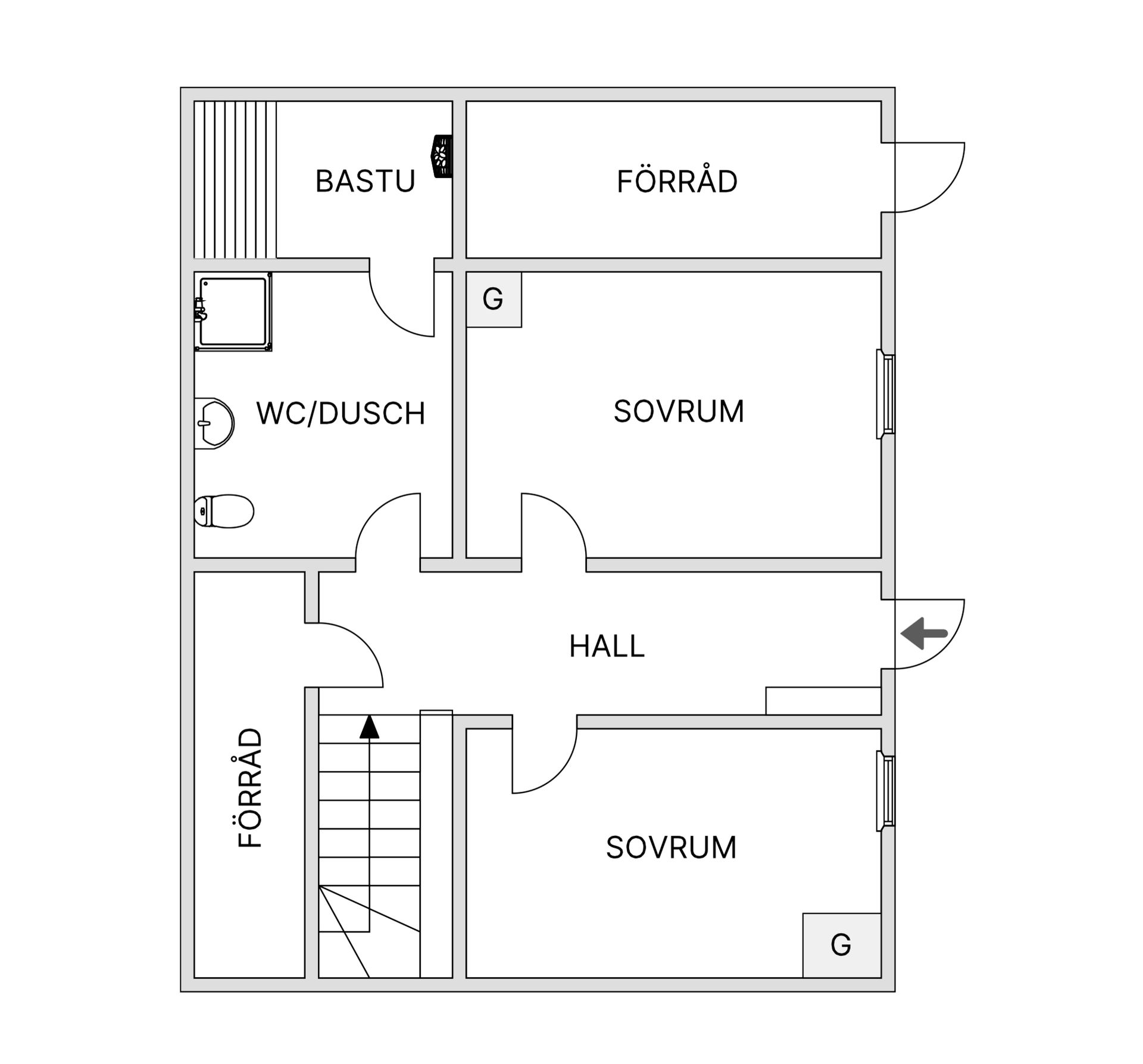 Fritidshus, Höstvägen 9, Hemavan, Storuman