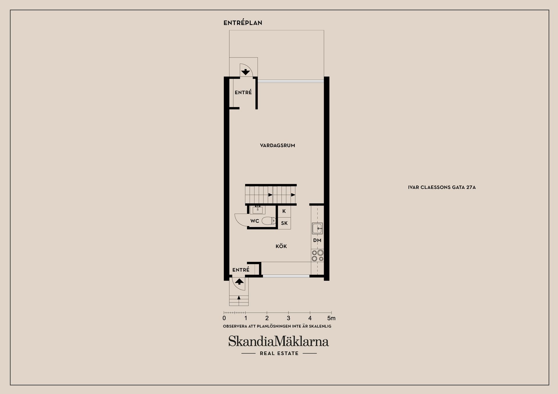 Radhus, Ivar Claessons gata 27A, Centralt, Kungälv