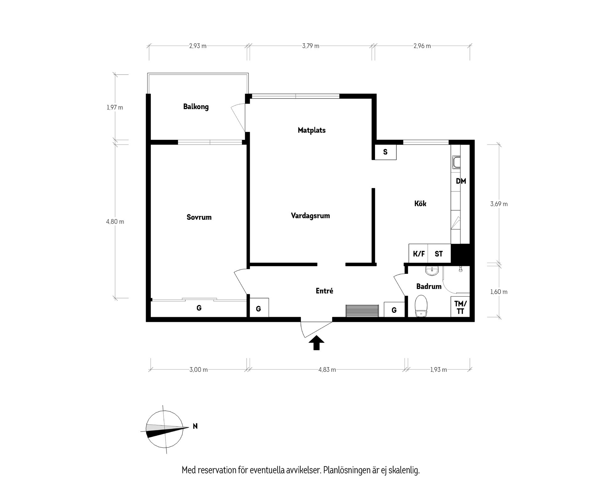 Bostadsrätt, Nordostpassagen 9, Linnéstaden, Göteborg