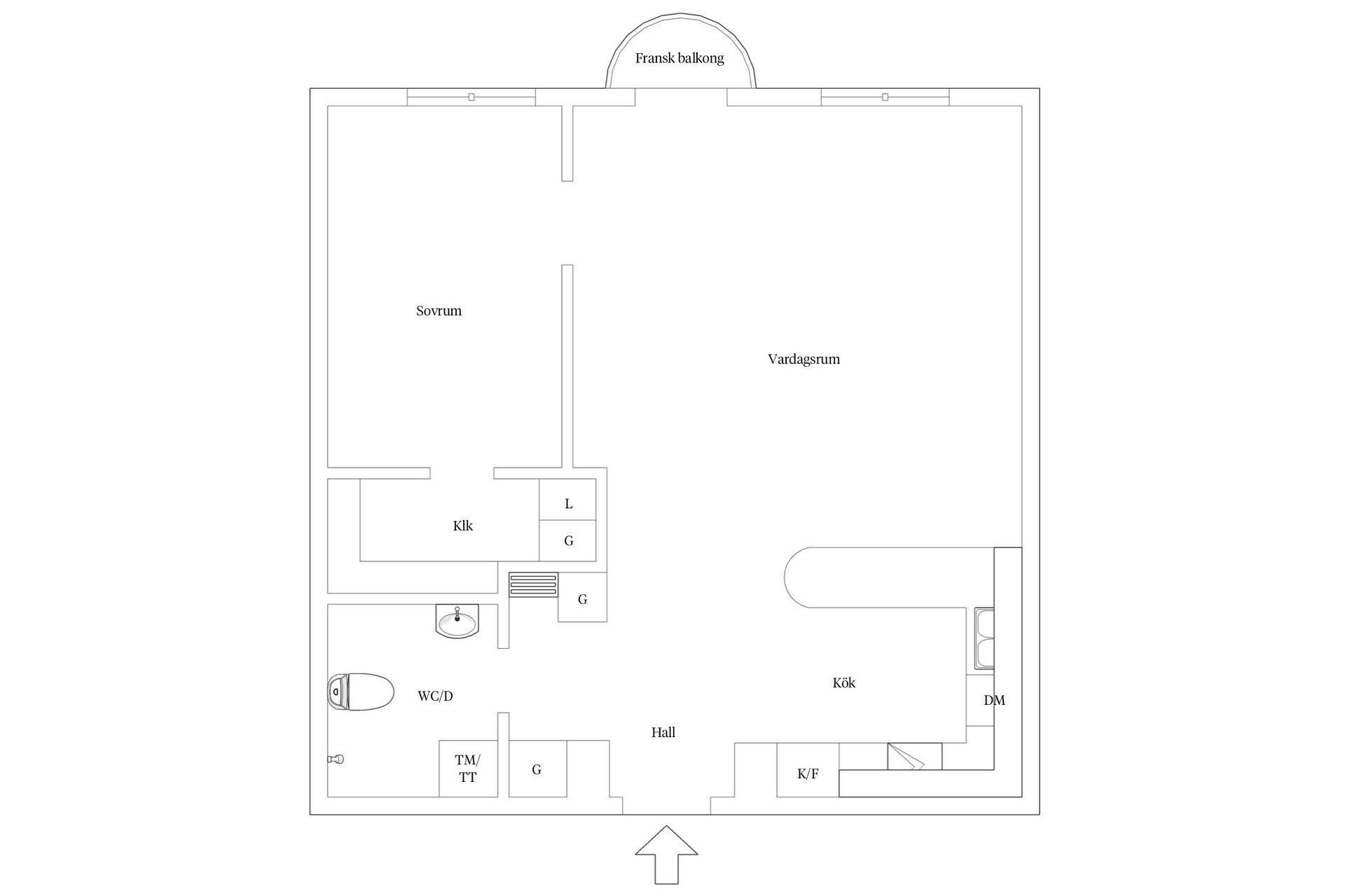 Bostadsrätt, Po hallmans gata 3, Kungsholmen, Stockholm