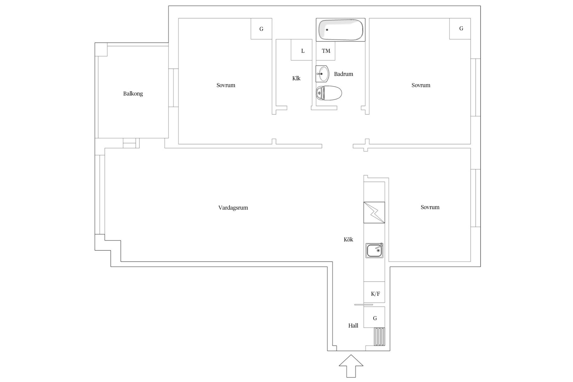 Bostadsrätt, Rålambsvägen 10B, Kungsholmen - Marieberg, Stockholm