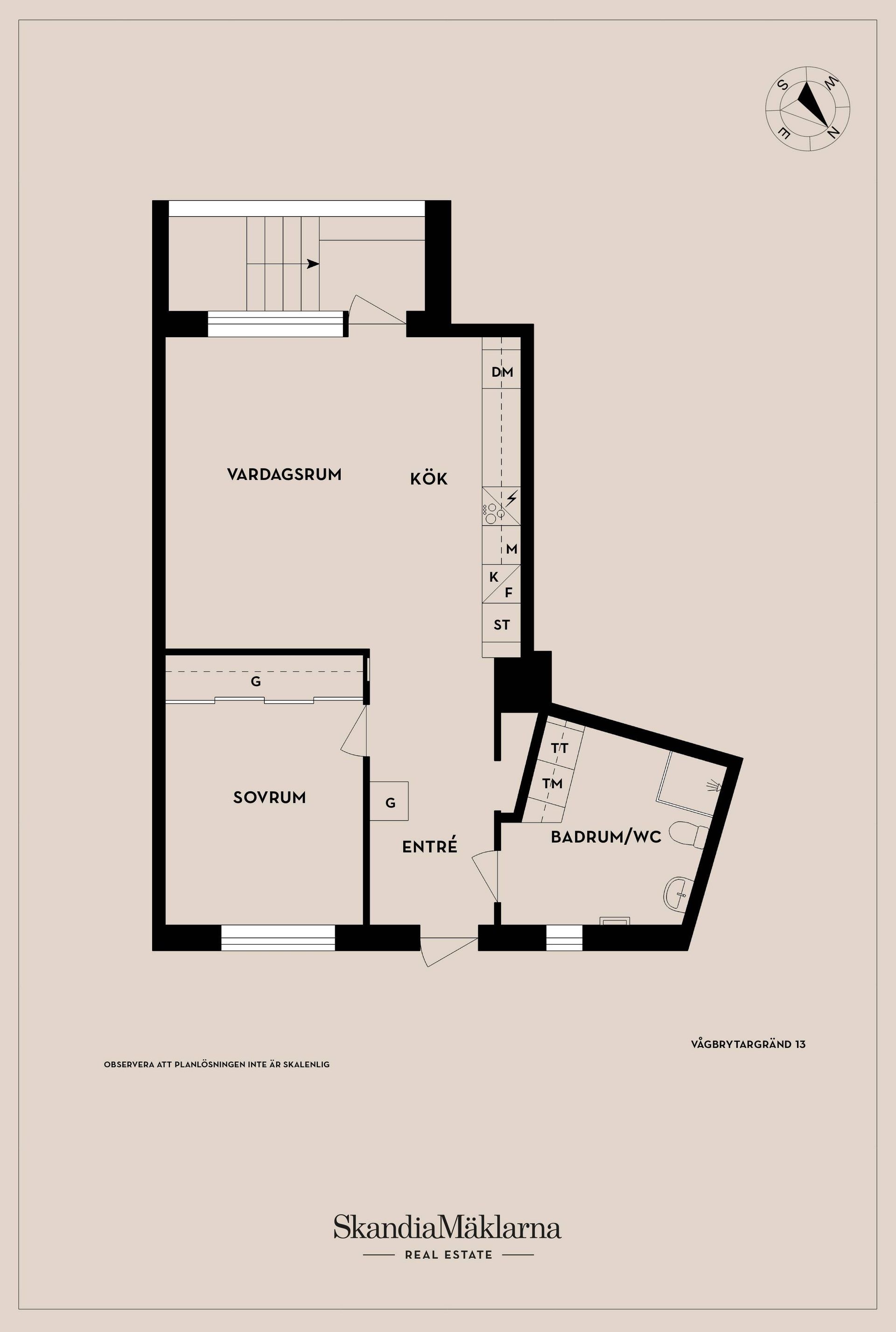 Bostadsrätt, Vågbrytargränd 13, Oceanhamnen, Helsingborg