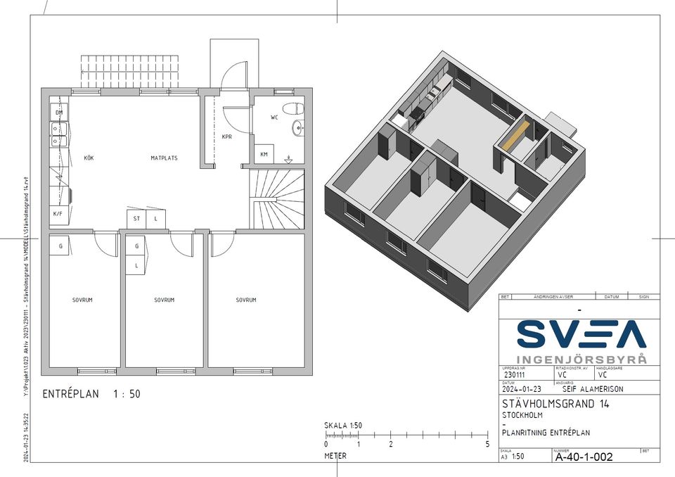 Villa, Stävholmsgränd 14, Skärholmen, Stockholm