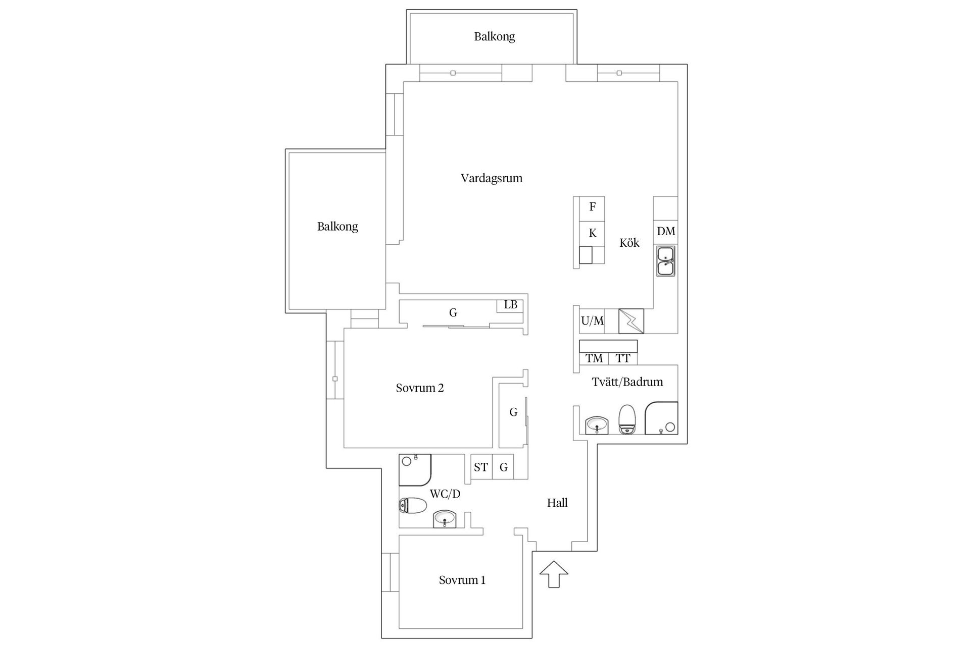 Bostadsrätt, Monsungatan 100, Eriksberg, Göteborg
