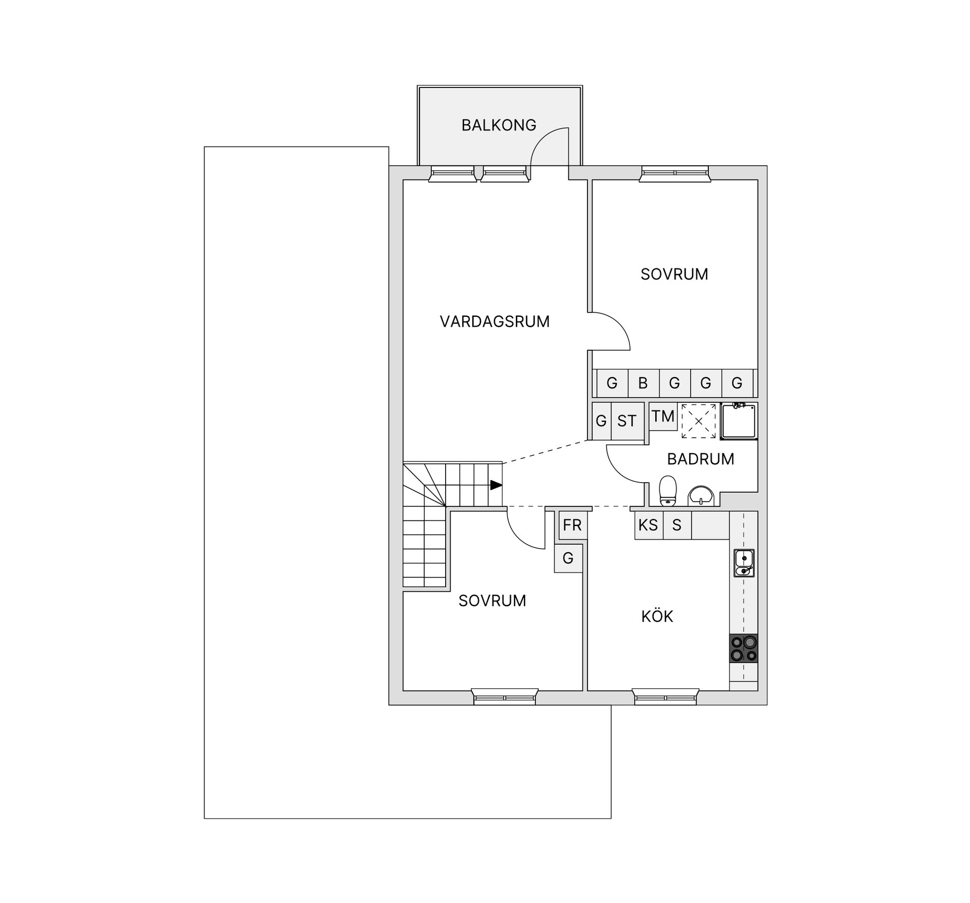 Bostadsrätt, Björkliden 56, Malmslätt, Linköping