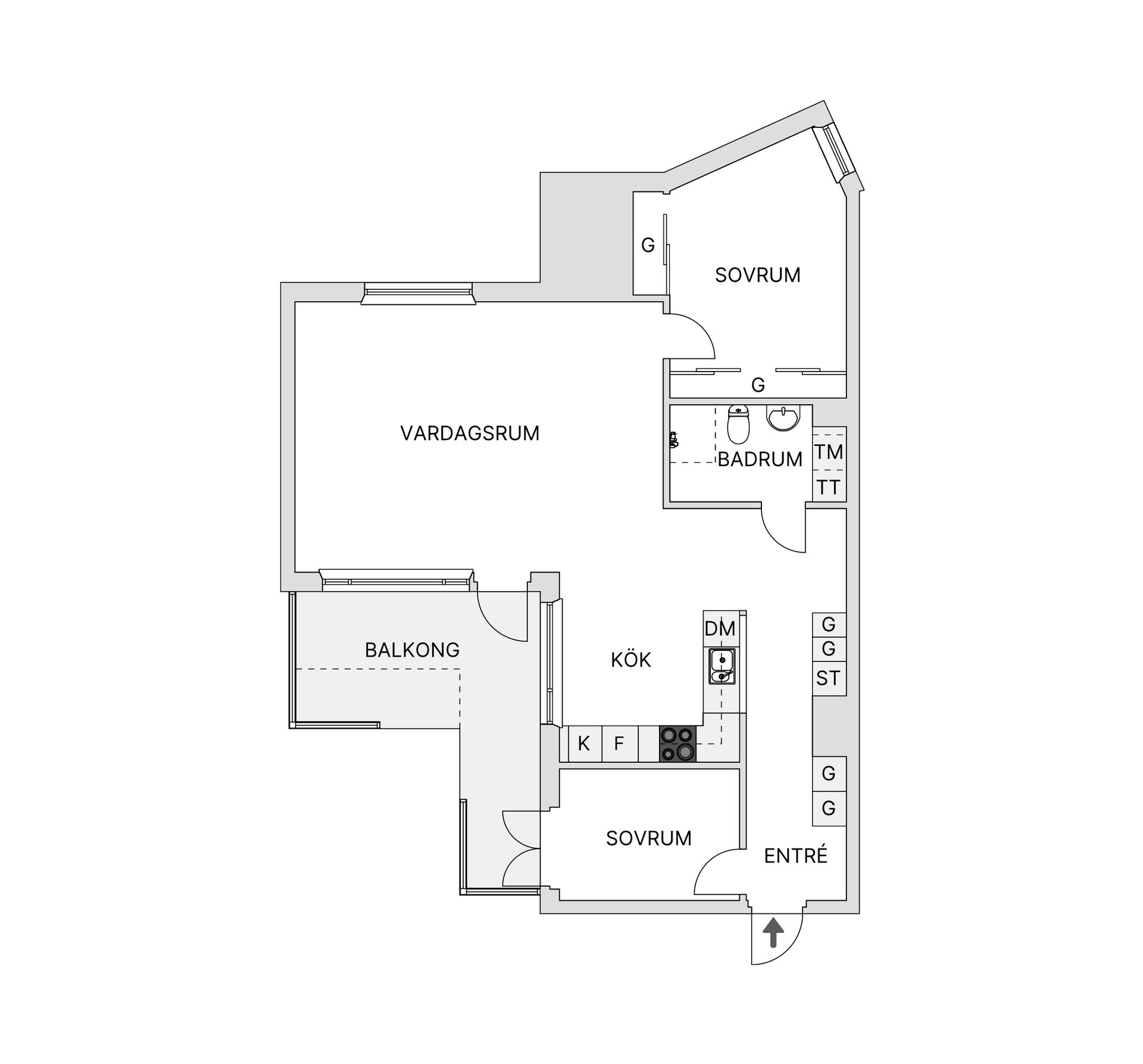 Bostadsrätt, Ceresplatsen 2, Sannegården, Göteborg