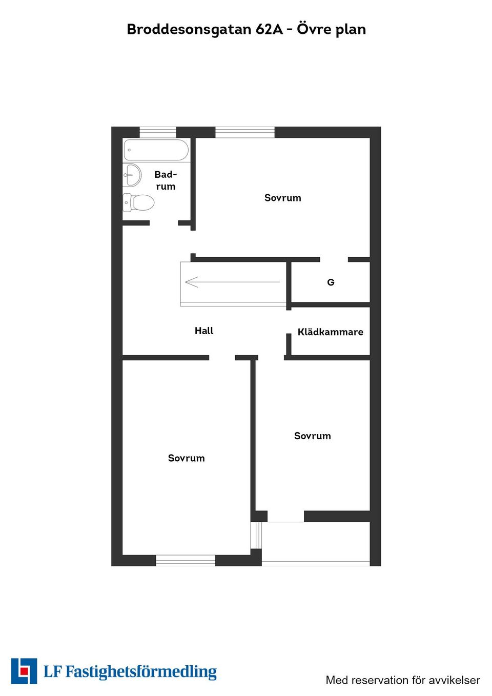 Bostadsrätt, Radhus, Broddesonsgatan 62A, Väster, Halmstad