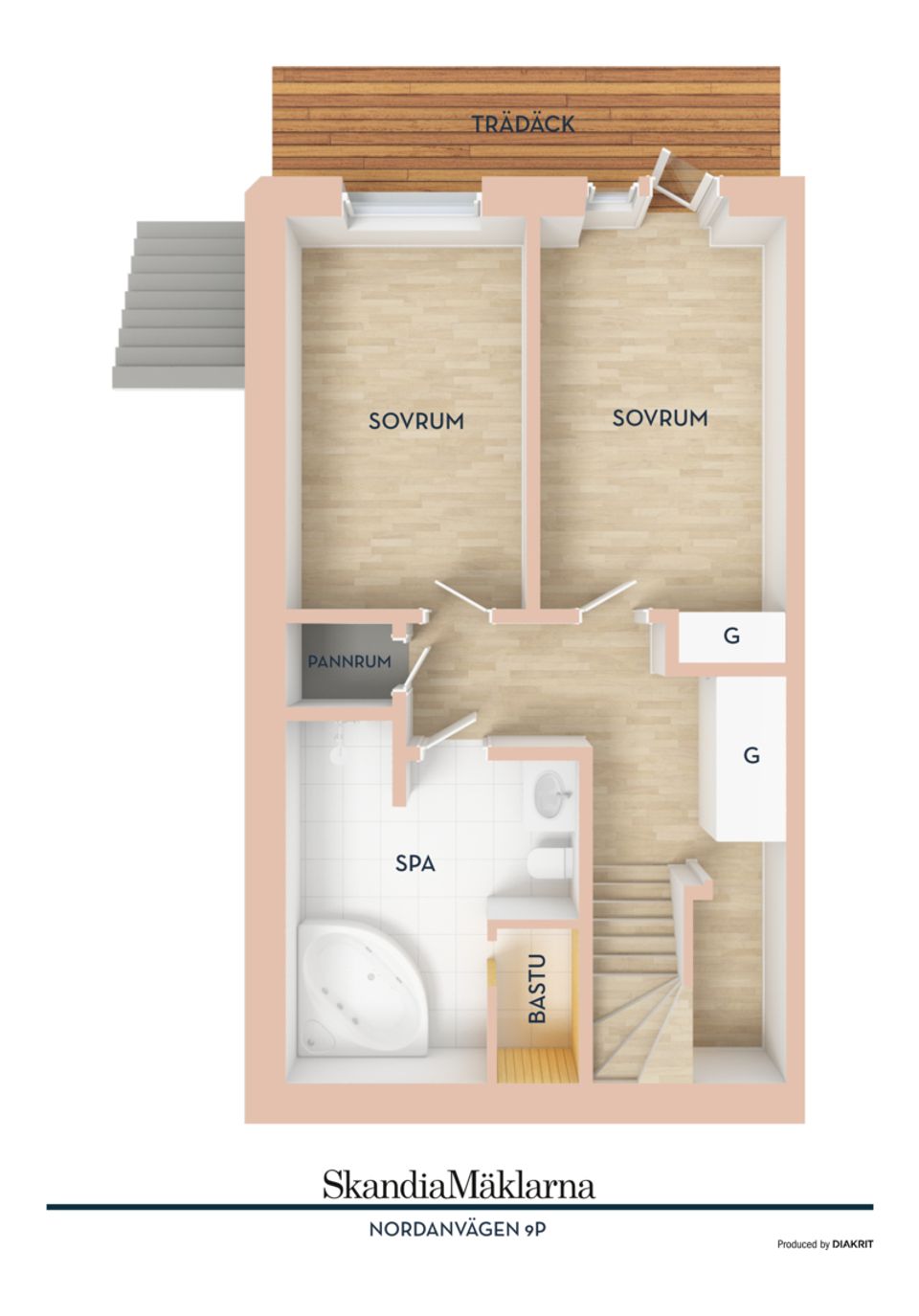 Radhus, Vårbäcksvägen 6H, Tullinge Strand, Botkyrka