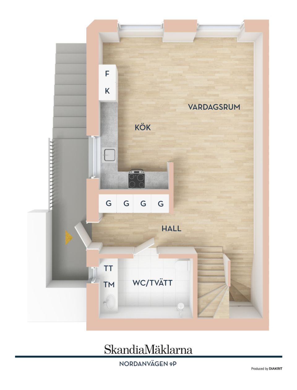 Radhus, Vårbäcksvägen 6H, Tullinge Strand, Botkyrka