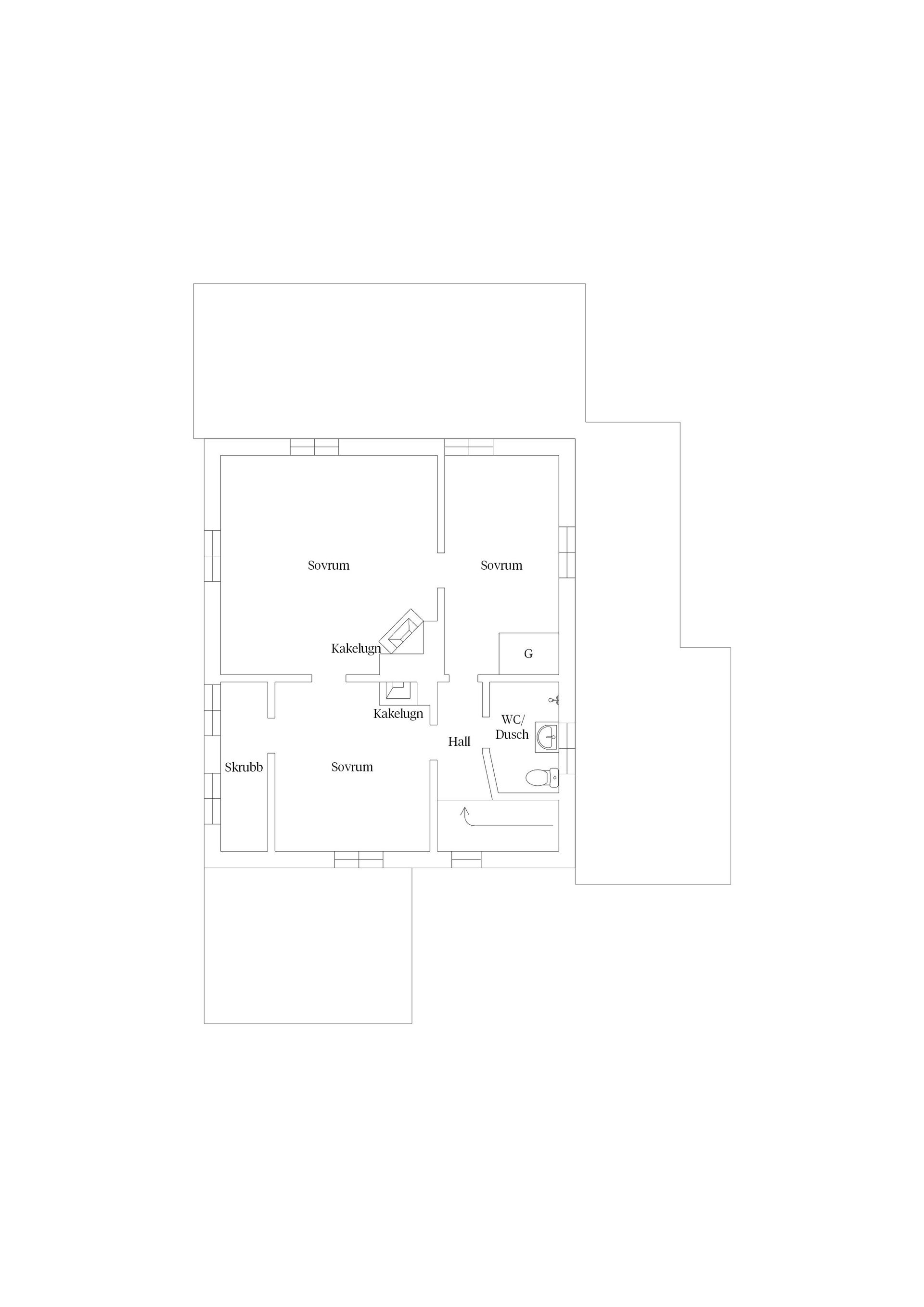 Villa, Klockargatan 8, Sundsvall