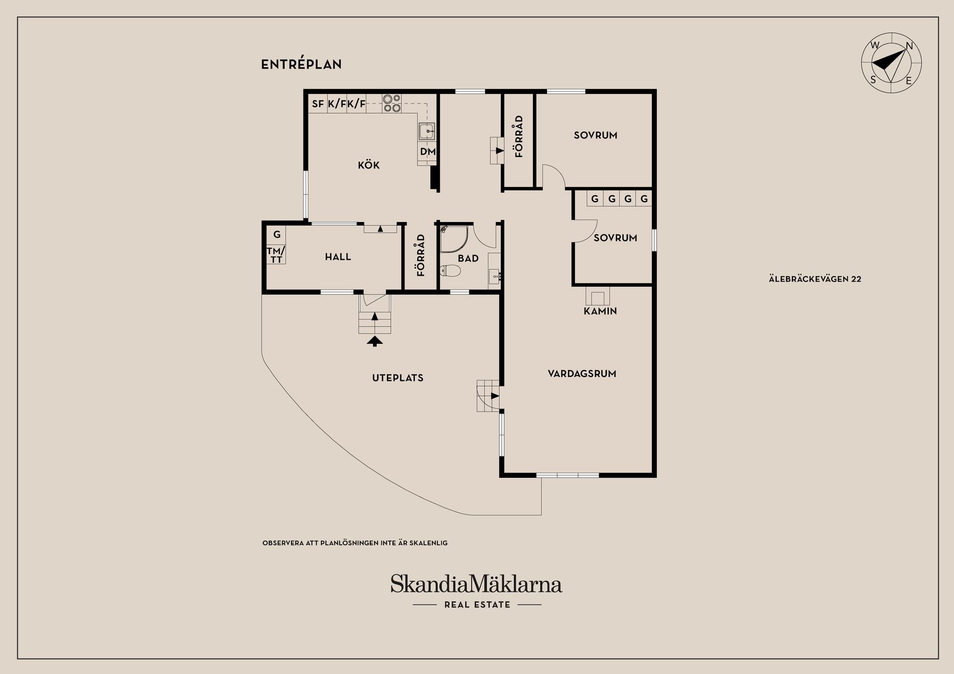 Villa, Älebräckevägen 22, Alafors, Ale