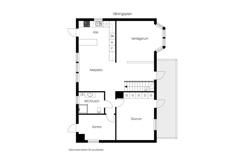 Villa, Dragvägen 4, Södra Lundevallen, Timrå