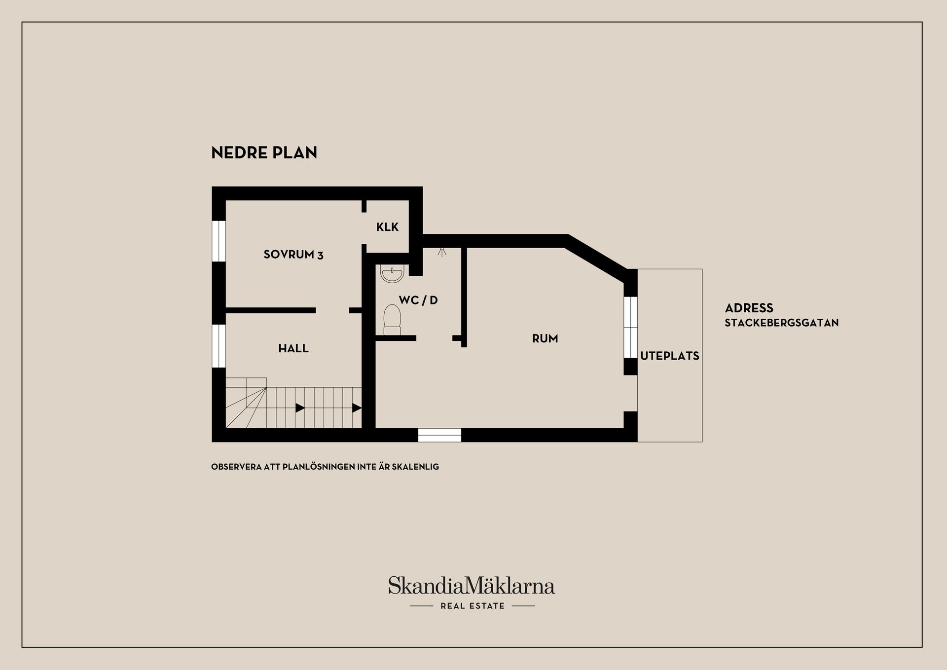Bostadsrätt, Stackebergsgatan 1, Centralt Öster, Nyköping