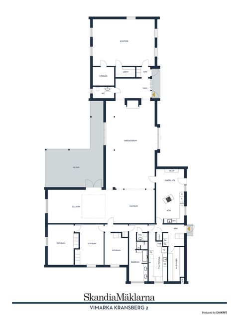 Villa, Vimarka Kransberg 2, Vårdsberg, Linköping