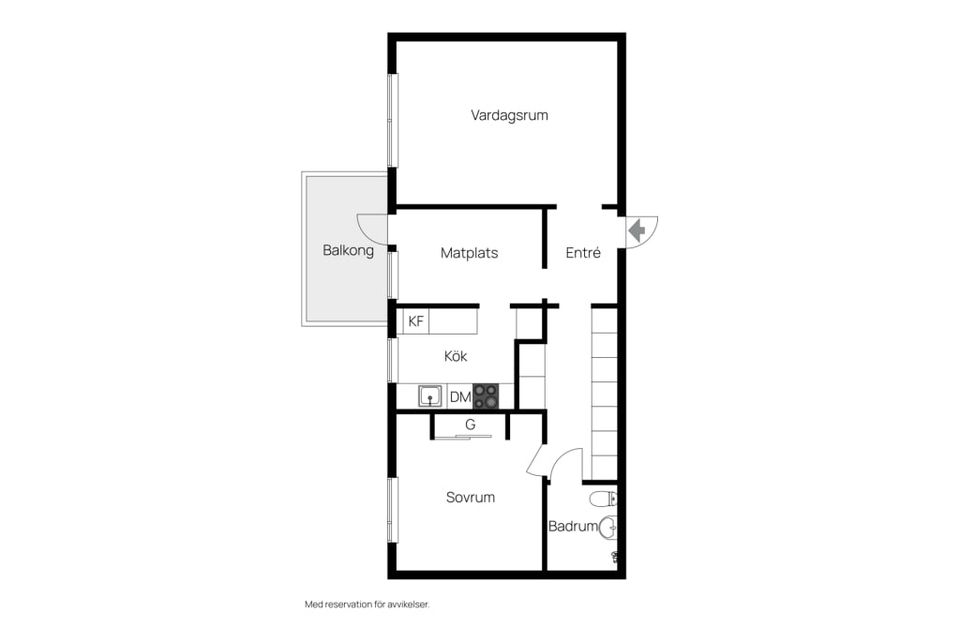 Bostadsrätt, Skiftesgången 2, Norrköping