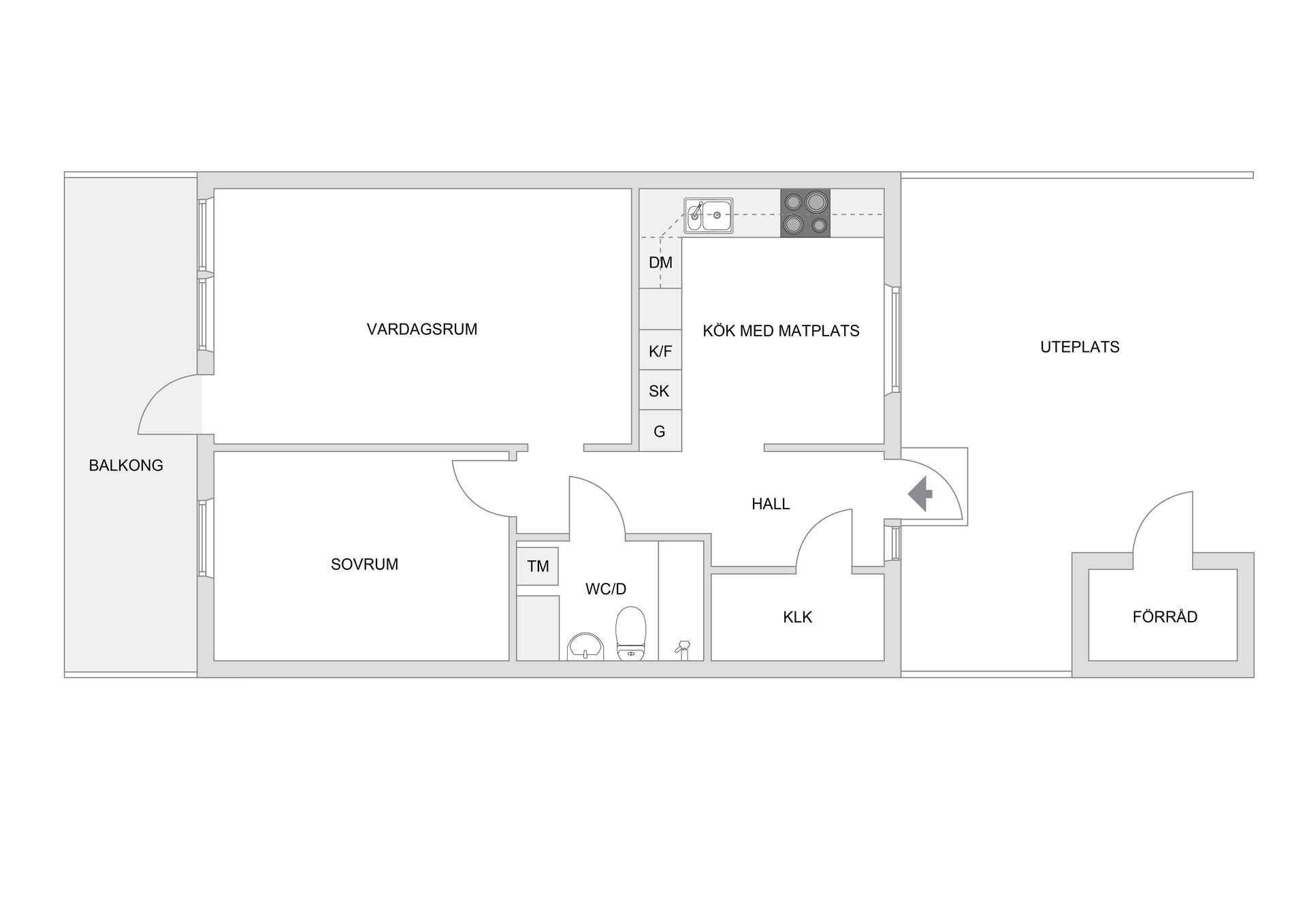 Bostadsrätt, Radhus, Lilla Hundens Gränd 24, Skälby, Järfälla