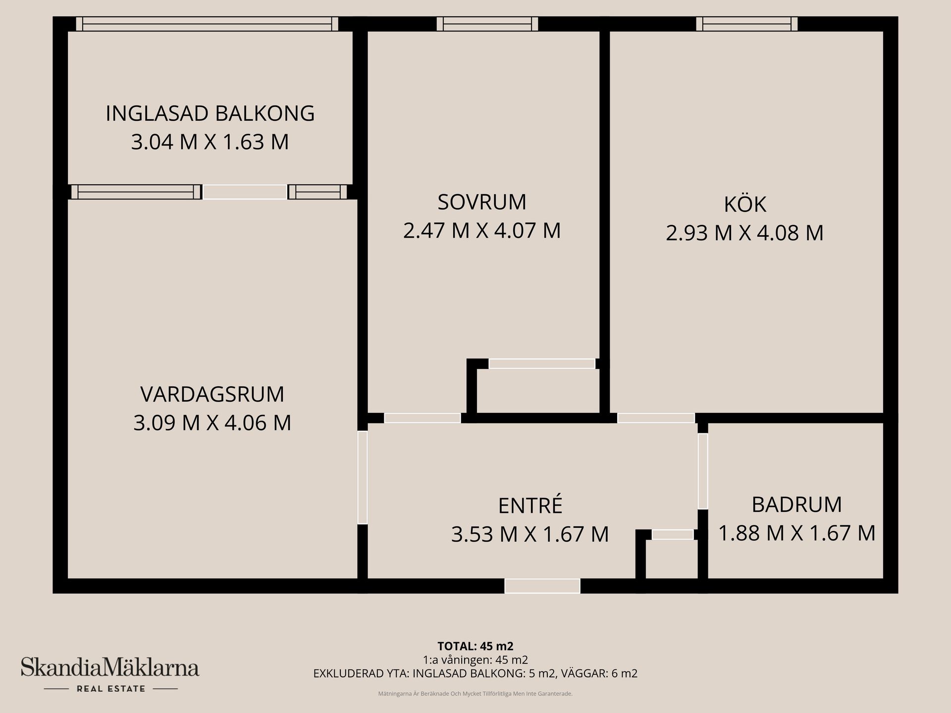 Bostadsrätt, Näsbychaussén 62B, Kristianstad