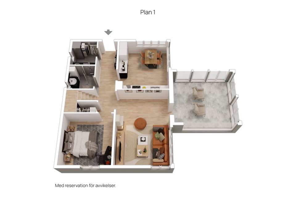 Villa, Backstugevägen 4, Smedstorp, Kumla