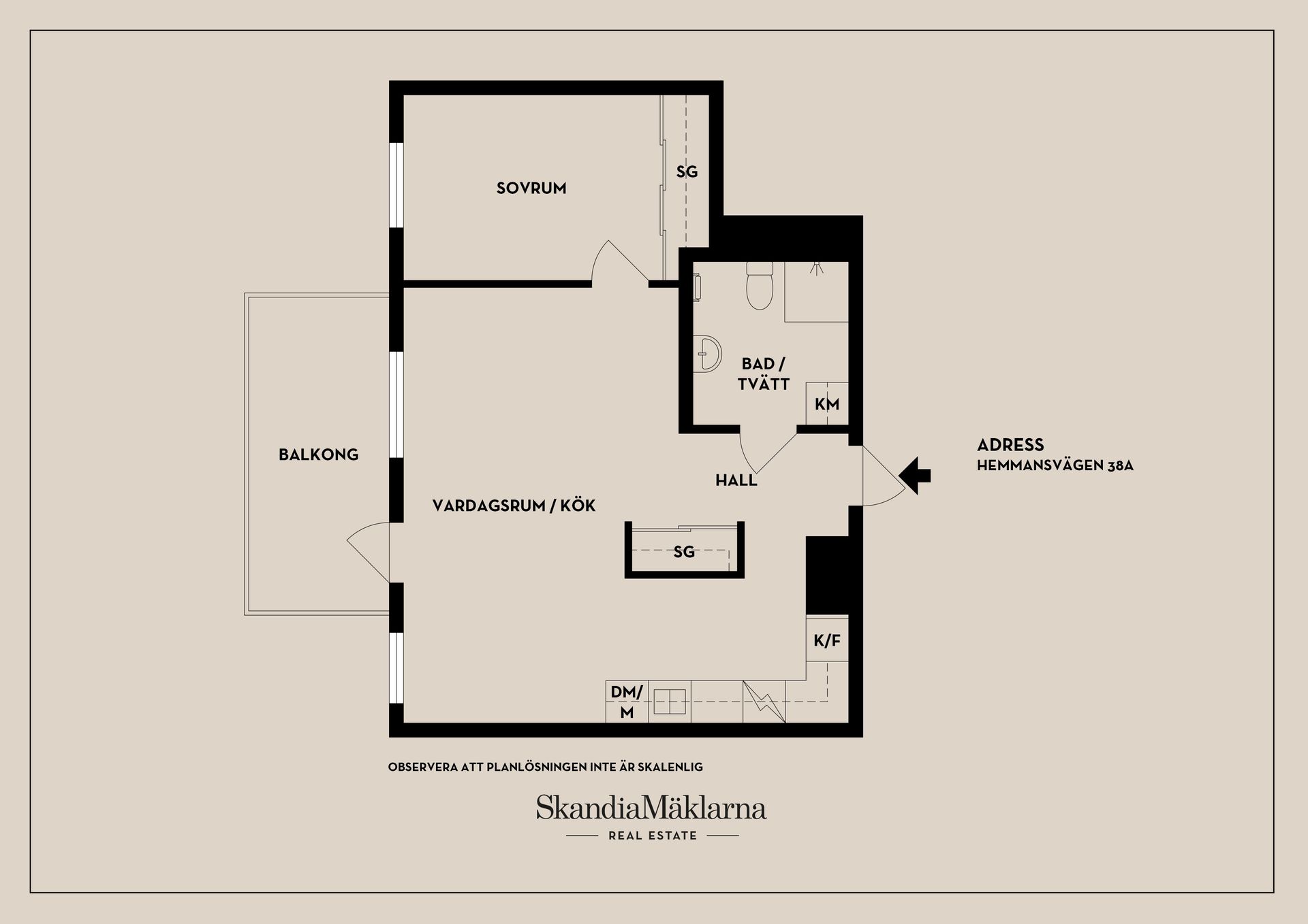 Bostadsrätt, Hemmansvägen 38A, Sörby, Örebro