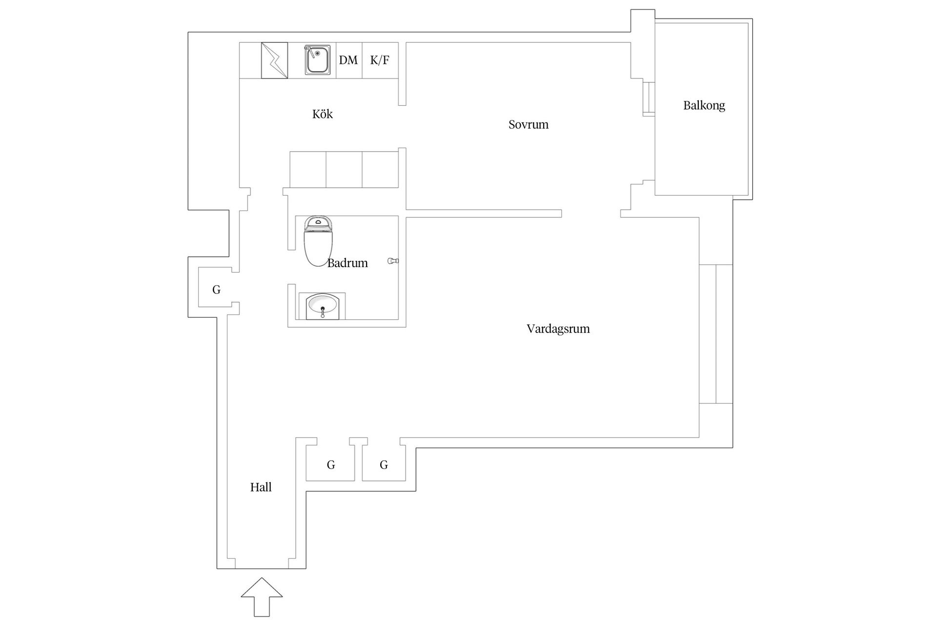 Bostadsrätt, Wargentinsgatan 3, Kungsholmen, Stockholm