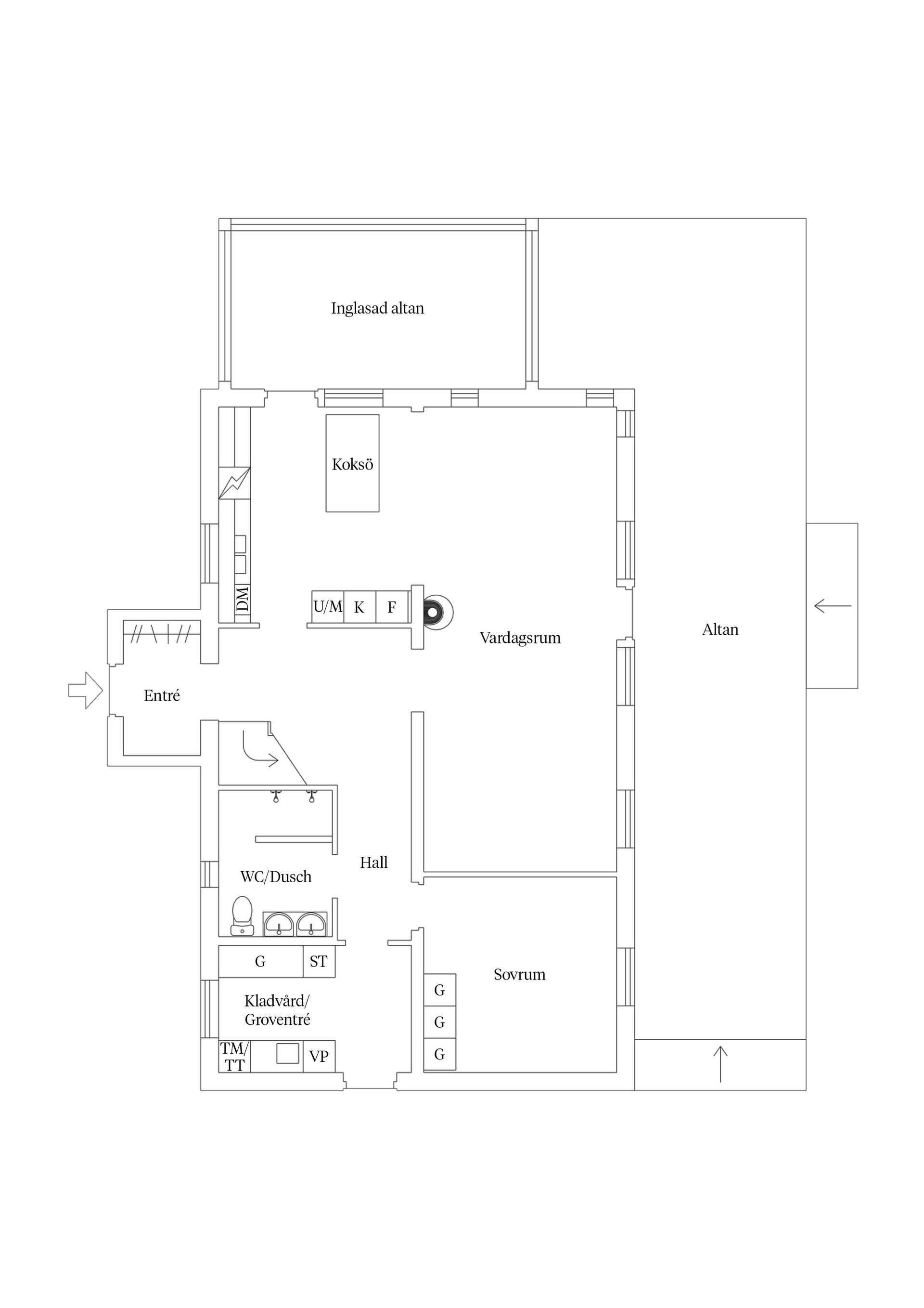 Villa, Sandnäsvägen 23, Dvärsätt, Krokom