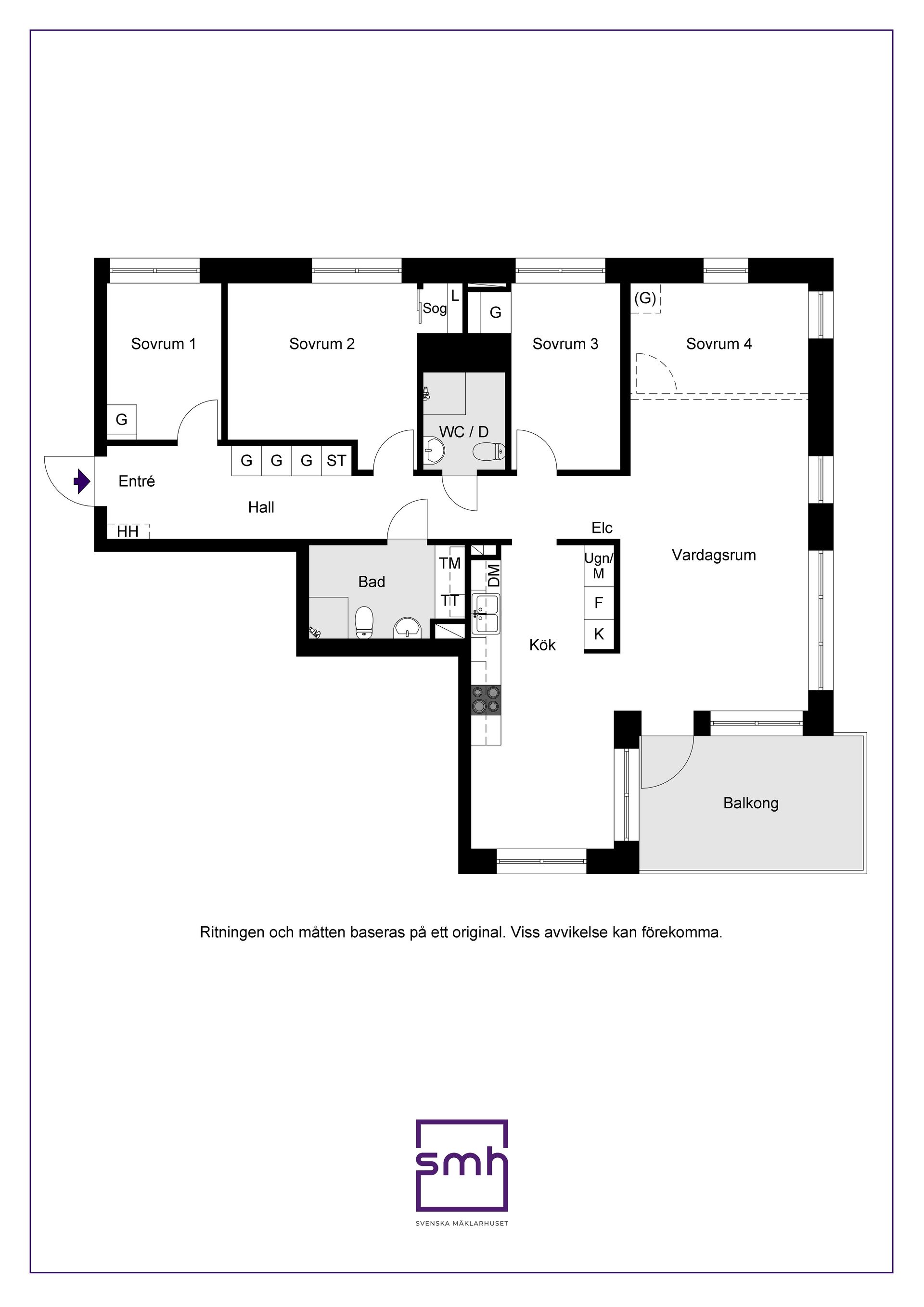 Bostadsrätt, Kokillbacken 6, Kungsängen/Centrum, Upplands-Bro