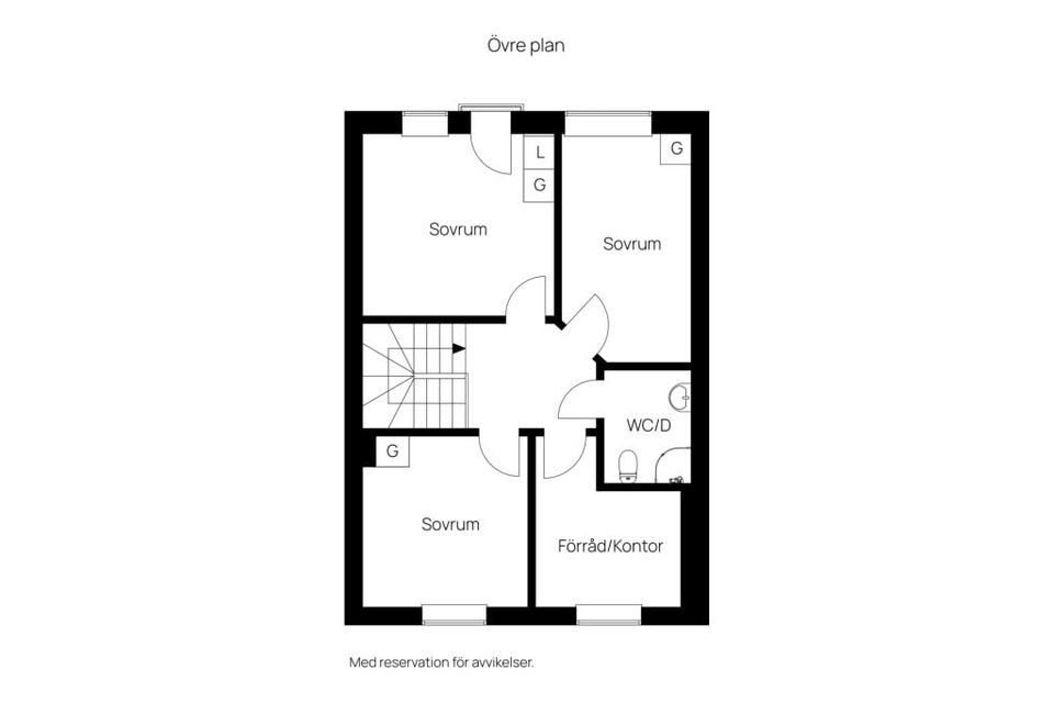 Radhus, Mejerskans väg 4A, Upplands-Bro