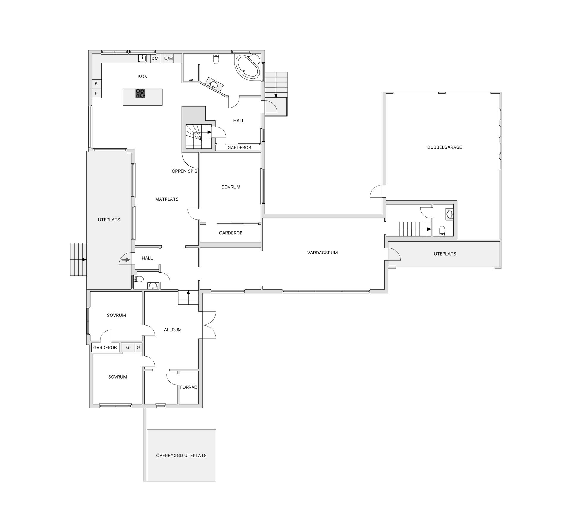 Villa, Vallgatan 9, Bjärnum, Hässleholm