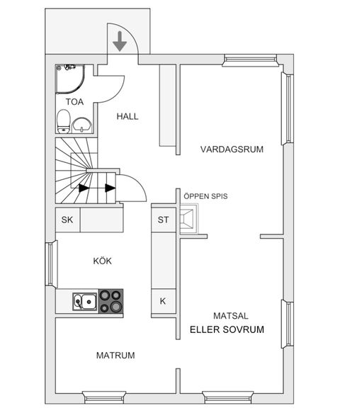 Villa, Volgsjövägen 6, Vilhelmina