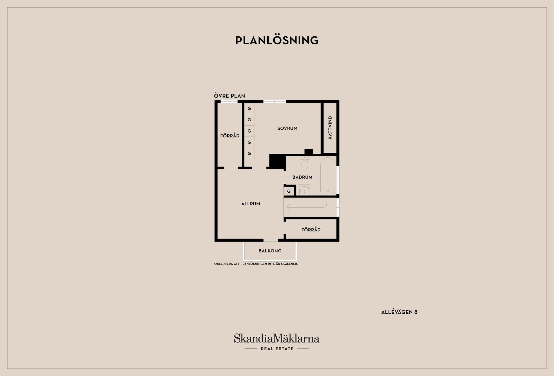 Villa, Allévägen 8, Valla, Katrineholm